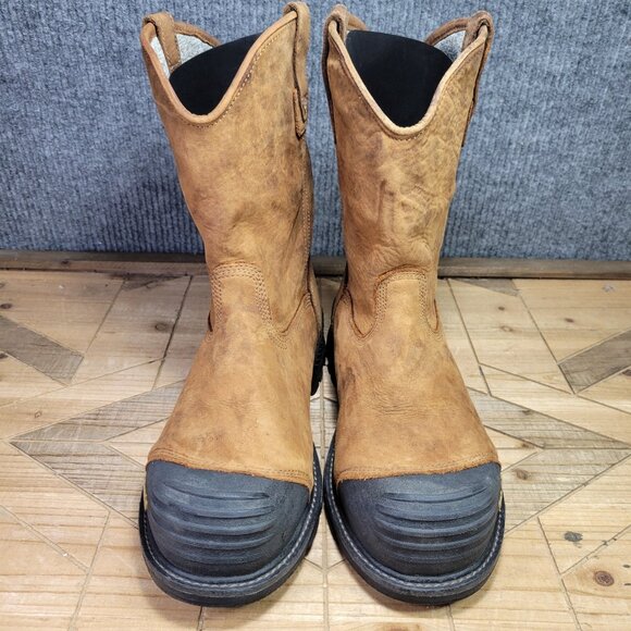 Georgia Boot Rumbler Mens 10.5W WIDE Composite Waterproof Pull-on Work GB00286 - Picture 3 of 14